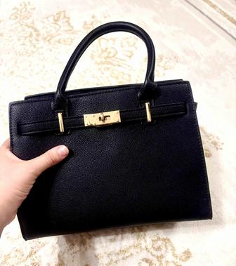 Сумка женская черная Hermes