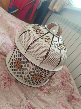 Продам юрту из фанеры можете использовать для поделок