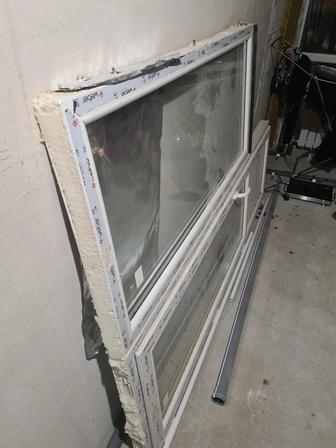 Дверь и окно балконный