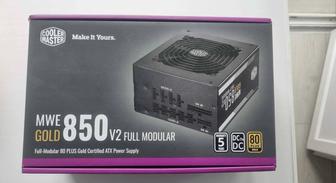 Блок питания Cooler Master 850W Сертификат Gold. В идеале с гарантией.