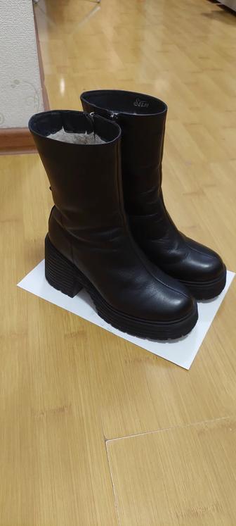 Сапоги из натуральной кожи