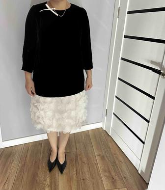 Платье велюр