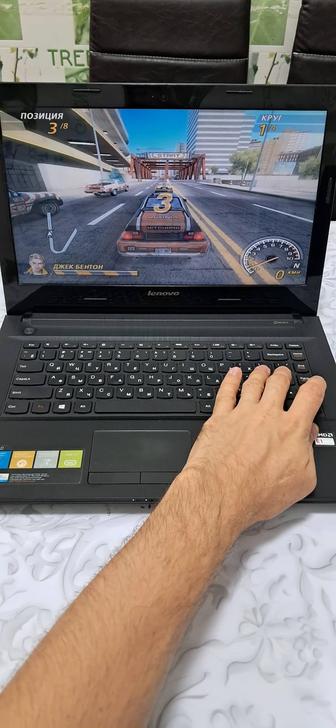 Ноутбук Леново Dualcore AMD, ОЗУ 4Гб, Hdd 750