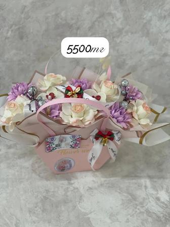 мыльные букеты