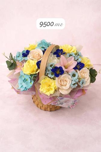 мыльные букеты