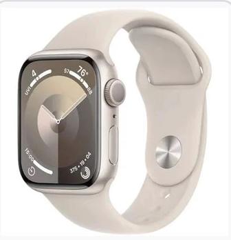 Apple Watch  9 GPS M/L 45mm starlight- бежевый