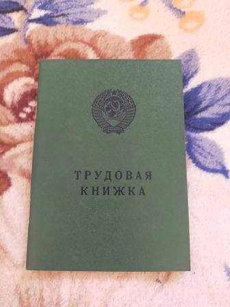 Трудовая книжка.-1974г.