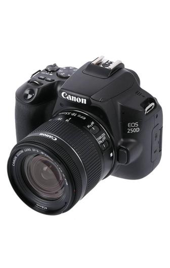 Фотокамера Canon EOS 250D Kit EF-s 18-55mm f/3.5-5.6 III черный