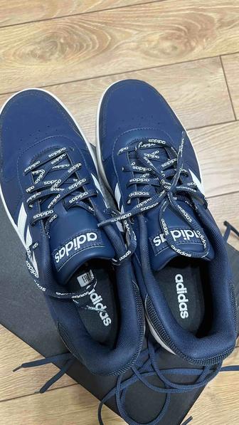Кроссовки мужские Adidas Hoops 2.0 FY8631 синие RU 45
