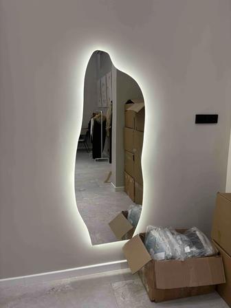 Зеркало 2 шт с подсветкой