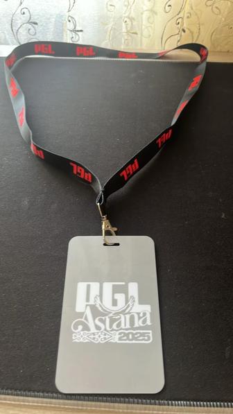 Бейджик с прошлого турнира по CS в Астане PGL ASTANA GUEST
