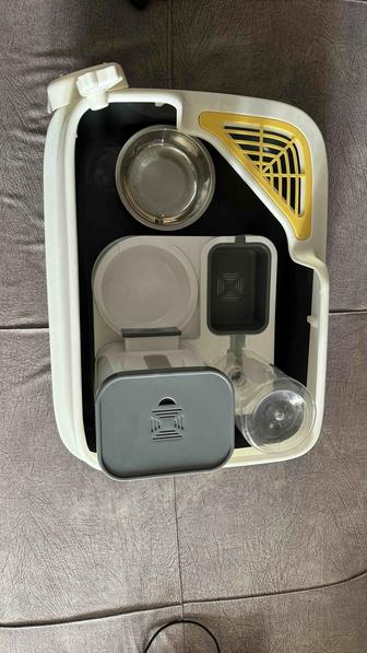 набор лоток для кошек и миска