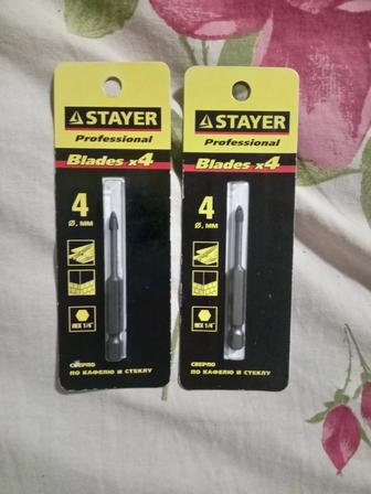 Продам сверло по стеклу и кафелю 4mm