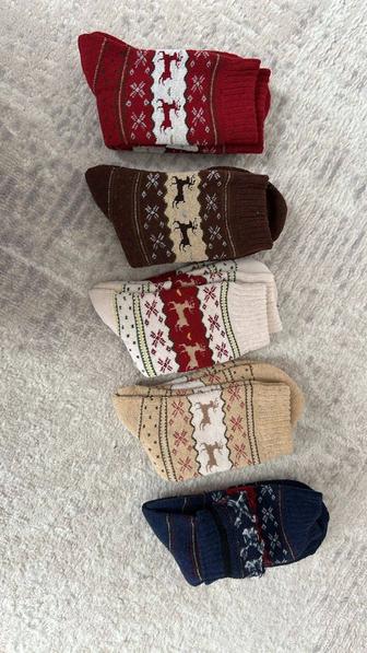 Носки, Чулки, Легинцы, шапки все зимние тёплые фабричные