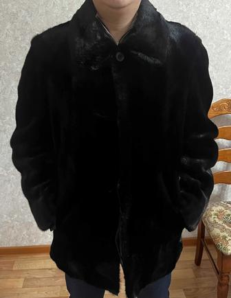 Мужская норковая шуба