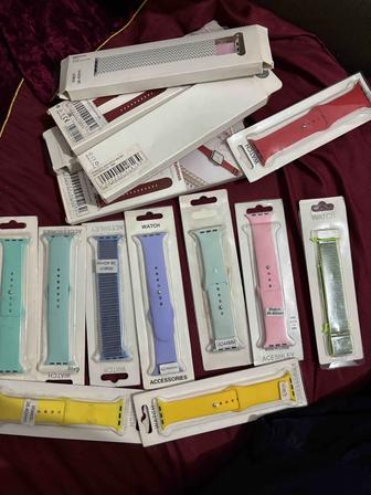 Ремешки к смарт часам Apple Watch 
по 500 тг