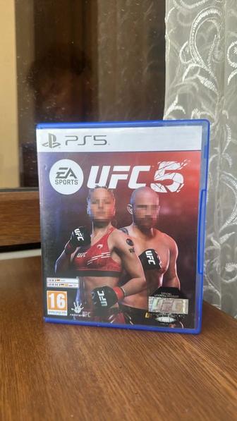 Пс5 диск игра UFC5 на ps5