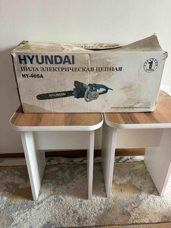 электрическая цепная пила Hyundai