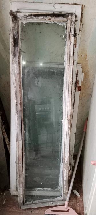 Отдам деревянные окна со стеклом