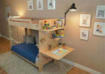 Двухъярусная кровать - трансформер YEYA ONE (Монтессори)