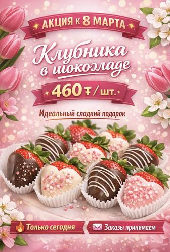 Клубника в шоколаде