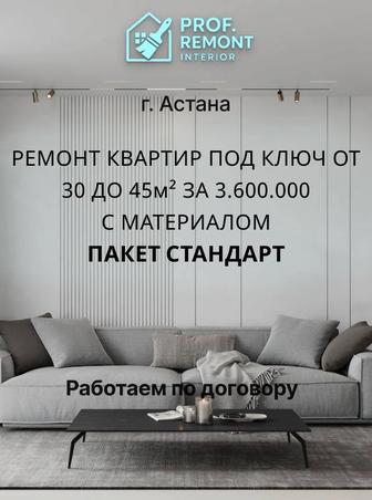 Ремонт квартир под ключ