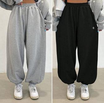 Спортивные штаны, тринитка с начесом, женские