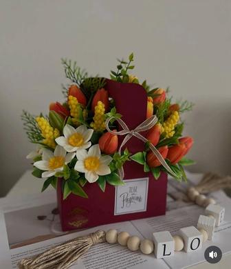 Авторские букеты из мыла!