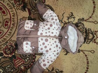 Днтская куртка на 6мес-1.5 лет