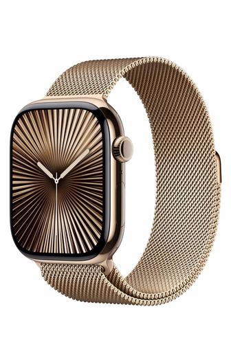 Apple Watch 10 GPS Cellular Titanium M/L 46 mm золото