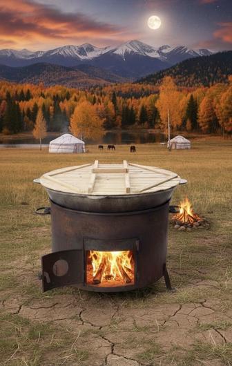 казан ошак прокат , казан очаг аренда