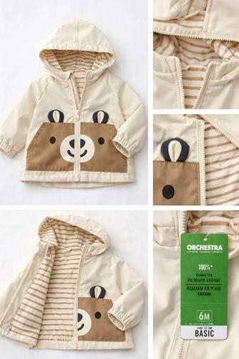 Детская весенняя ветровка