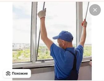 Ремонт и регулировка пластиковых окон замена стекла стеклопакета
