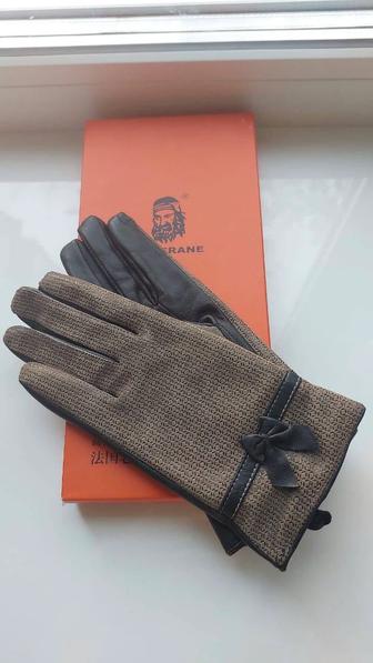 Новые кожанные перчатки