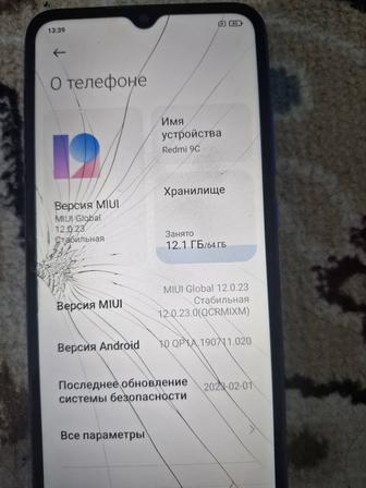 Продам на запчасти Redmi 9C 64 ГБ