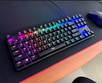 Игровая клавиатура HyperX Alloy Origins Core PBT TKL, HX Red