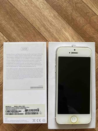 iPhone 5, White, 32 GB - Алматы