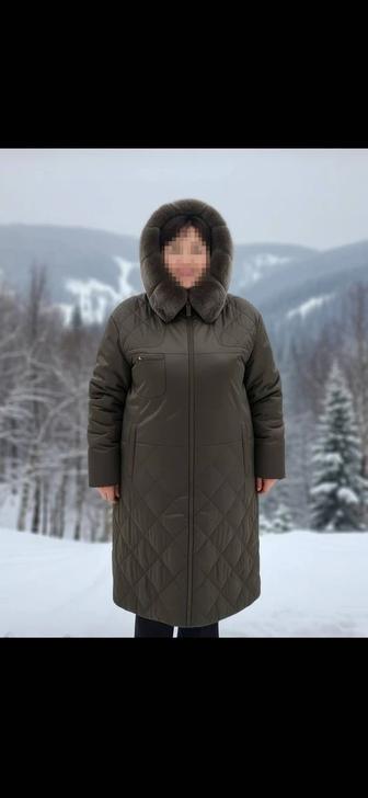 Продам стеганное зимнее пальто