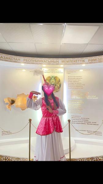 Красивое казахское платье