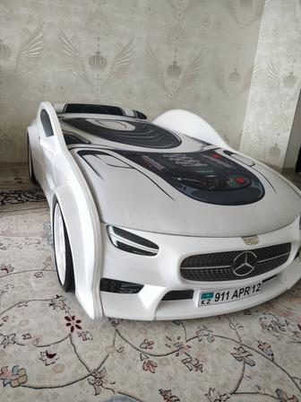 Детская кровать машина 3D Mercedes NEO