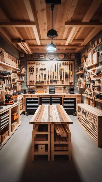 Столярный цех, Столярная мастерская , изделия из дерева, Брусья, черенки