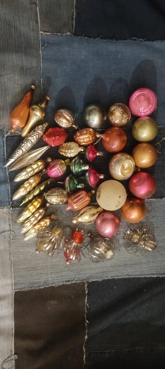 Игрушки елочные СССР