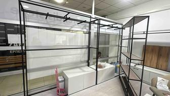 Продаю ресепшн, манекен, рейли, зеркало, плечики