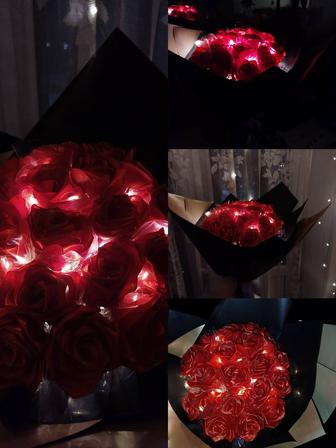 Продам букет из Атласных лент!!!