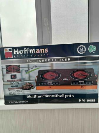 Продам электрическую керамическую плиту Hoffmans