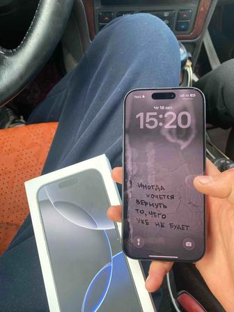 iPhone 16 pro 256гб в идеальном состоянии