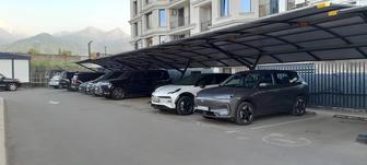 Установка зарядных станций для электромобиля