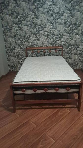 Кровать кованая ширина 120см