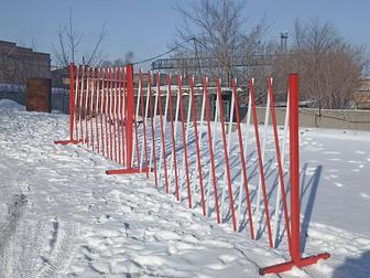 Барьеры раздвижные Гармошка