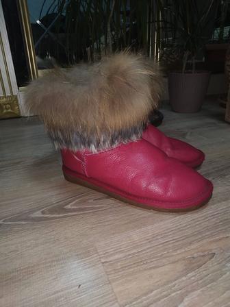 Кожаные угги 40 р-р